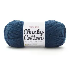 Premier&reg; Chunky Cotton&trade; Yarn Navy