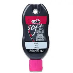 Tulip&reg; Soft Matte Fabric Paint, 2oz. Black