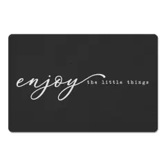 Enjoy The Little Things 18" x 27" Floor Mat