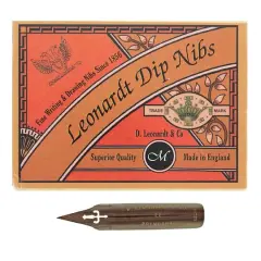 Manuscript Leonardt EF Principal Dip Nibs Bronze Box, 24ct.