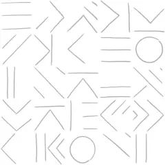 RoomMates Down The Line Peel & Stick Wallpaper Gray and White