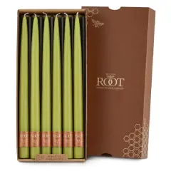 Root Candles 12" Unscented Taper Candles, 12ct. Willow