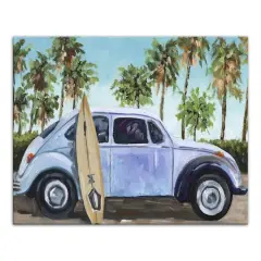 Beach Buggy 20" x 16" Canvas Wall Art