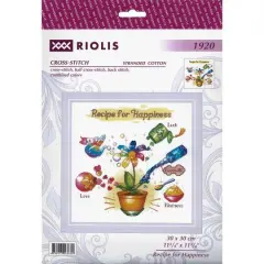 RIOLIS Recipe For Happiness Cross Stitch Kit