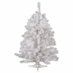 2ft. Unlit Crystal White Spruce Artificial Christmas Tree
