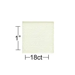 Essentials by Leisure Arts 18 Count Aida Cloth, 30" x 36" Ivory