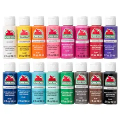 Apple Barrel&reg; Matte Acrylic Craft Paint 16 Color Set
