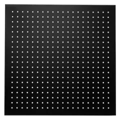 22" Black Metal Pegboard by Simply Tidy&reg;