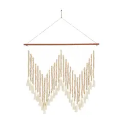 35" Mahogany Traditional Wall D&eacute;cor Brown