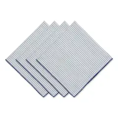 Chef Micro Stripe Embellished Napkin, 4ct.