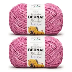2 Pack Bernat&reg; Blanket Mist-ical&trade; Yarn Phlox