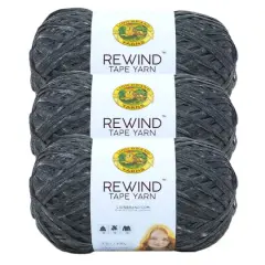 3 Pack Lion Brand&reg; Rewind&trade; Tape Yarn Moto Jacket