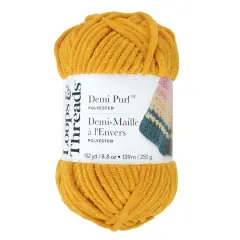 Demi Purl&trade; Yarn by Loops & Threads&reg; Tawny Olive