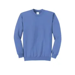 Port & Company&reg; Brights Core Fleece Crewneck Sweatshirt Carolina Blue