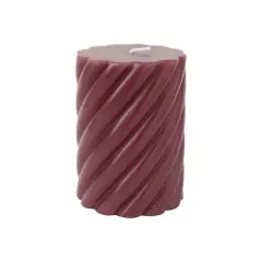 3" x 4" Twisted Scented Pillar Candle by Ashland&reg; Paradise Orchid