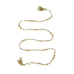 Hello Honey&reg; 6ft. Metallic Acrylic Bead Garland with Tassels