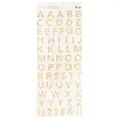 Bright Confetti Alphabet Stickers by Recollections&trade;