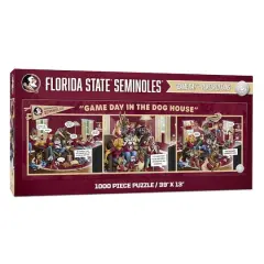 College Game Day in the Dog House 1,000 Piece Puzzle Florida State Seminoles