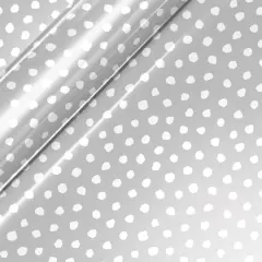 Siser&reg; EasyPatterns&reg; Plus Painted Dots Heat Transfer Vinyl Gray/White