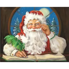 Sparkly Selections Naughty or Nice Diamond Painting Kit, Round Diamonds