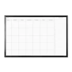 U Brands Silver Aluminum 36" x 36" Framed Melamine Dry Erase Board