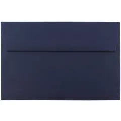 JAM Paper A9 Navy Blue Premium Invitation Envelopes