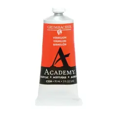 Grumbacher&reg; Academy&reg; Acrylic Paint, 3oz. C224 Vermillion