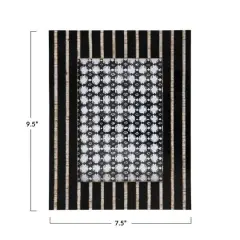 Hello Honey&reg; Black Stripe Horn 8" x 10" Photo Frame