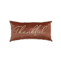 Brown Thankful Lumbar Pillow by Ashland&reg;