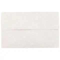 JAM Paper A10 Parchment Invitation Envelopes, 50ct. Pewter Gray