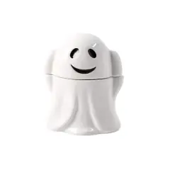 6.75" Ceramic Ghost Candy Jar by Makery&trade;