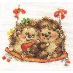 Alisa On The Swings Cross Stitch Kit