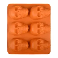 Skull Silicone Cakelette Mold by Makery&trade;