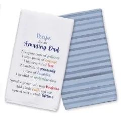 Recipe for an Amazing Dad Tea Towel Set