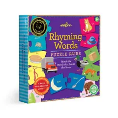 eeBoo Rhyming Puzzle Pairs