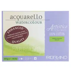 Fabriano&reg; Artistico Extra White Rough Watercolor Block