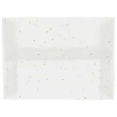 JAM Paper A6 Translucent Vellum Envelopes, 25ct. Heavy Metal