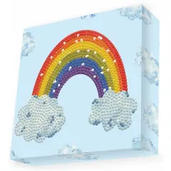 Diamond Dotz&reg; Rainbow Smile Diamond Box Painting Kit