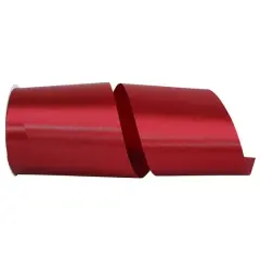 JAM Paper 4" x 50yd. Satin Allure Single Face Ribbon Sherry