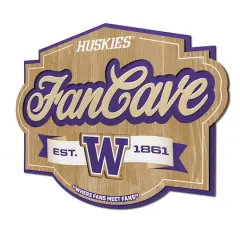 NCAA Fan Cave Sign Washington Huskies