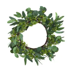 22" Eucalyptus & Berry Wreath