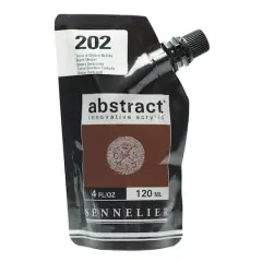 Sennelier Abstract&reg; Satin Acrylic Paint, 4oz. Burnt Umber