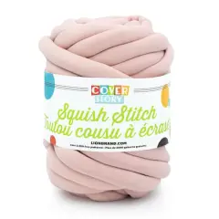 Lion Brand&reg; Cover Story&trade; Squish Stitch Yarn Sweet Pink
