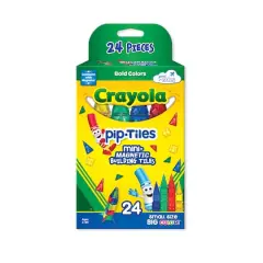 Crayola&reg; 24 Piece Magnetic Pip-Tile Set