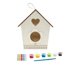 Wooden Birdhouse Craft Kit by Creatology&trade;