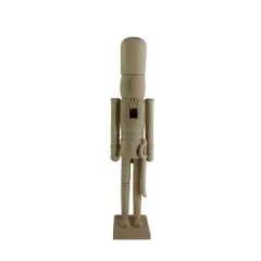 24" Soldier with Saber DIY Pinewood Nutcracker by Make Market&reg;
