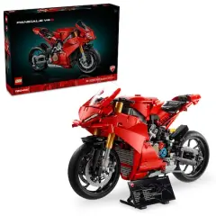 LEGO&reg; Technic&trade; Ducati Panigale V4 S Motorcycle Model Building Set 42202