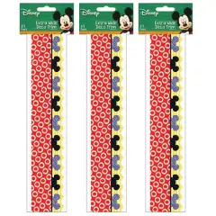 Eureka Deco Trim&reg; Mickey&reg; Color Pop! Peeking Head Extra Wide Border, 111ft.