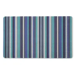 DII&reg; Blue Tonal Stripe Tufted Mat