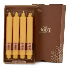 Root Candles 9" Unscented Timberline&trade; Collenette Taper Candles, 4ct. Butterscotch